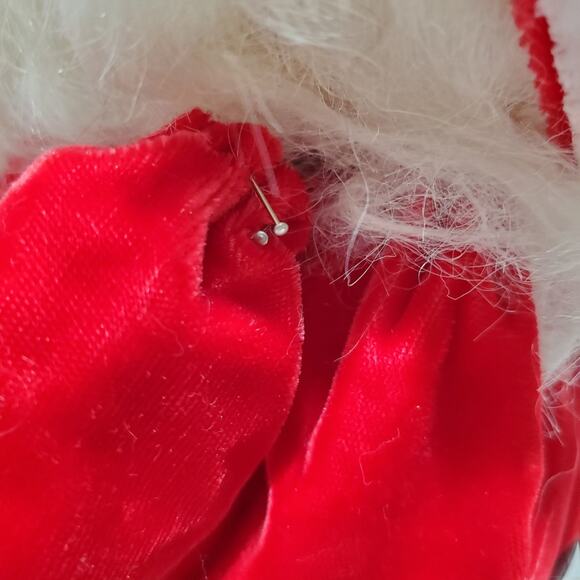 Vtg Santa & Mrs. Claus Paper Mache Christmas Décor 13" Tall Holiday - Picture 11 of 16